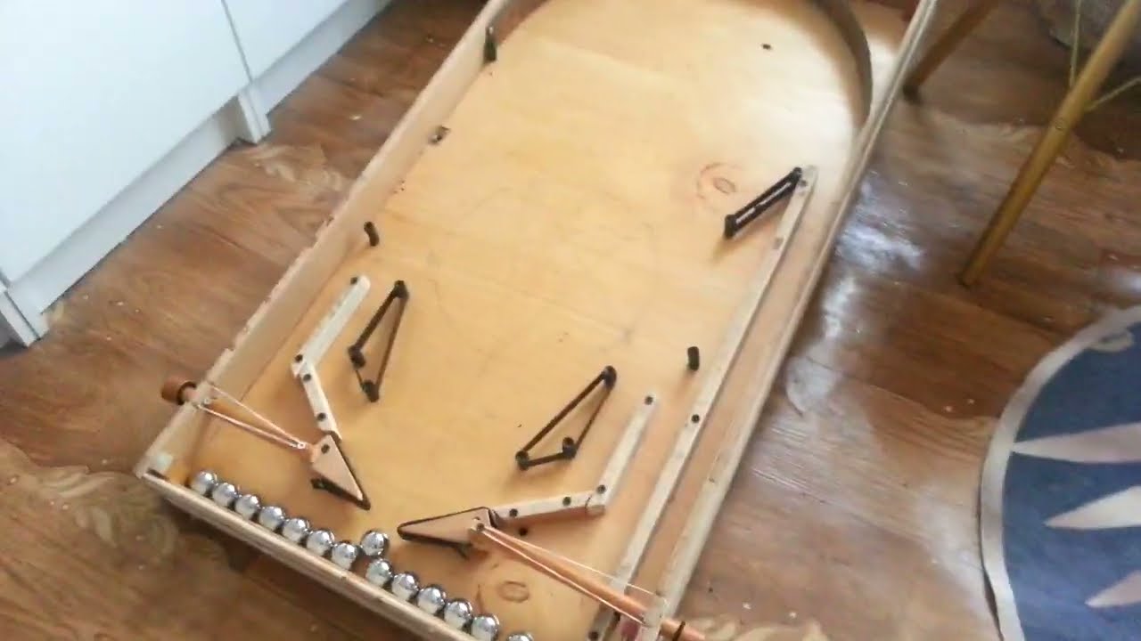 DIY Wooden PINBALL Machine