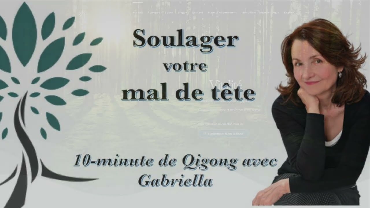 10-Minute de Qigong pour soulager votre mal de tête.