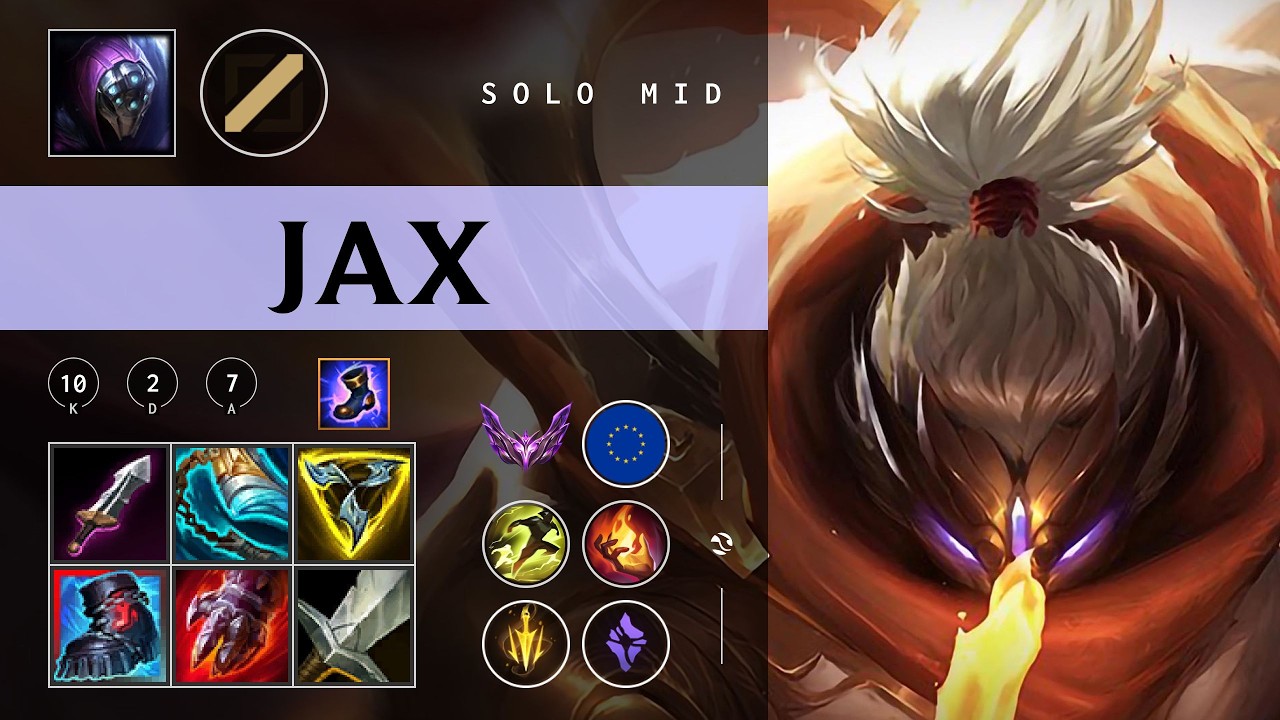Jax Mid vs Tristana - EUW Master Patch 26.05