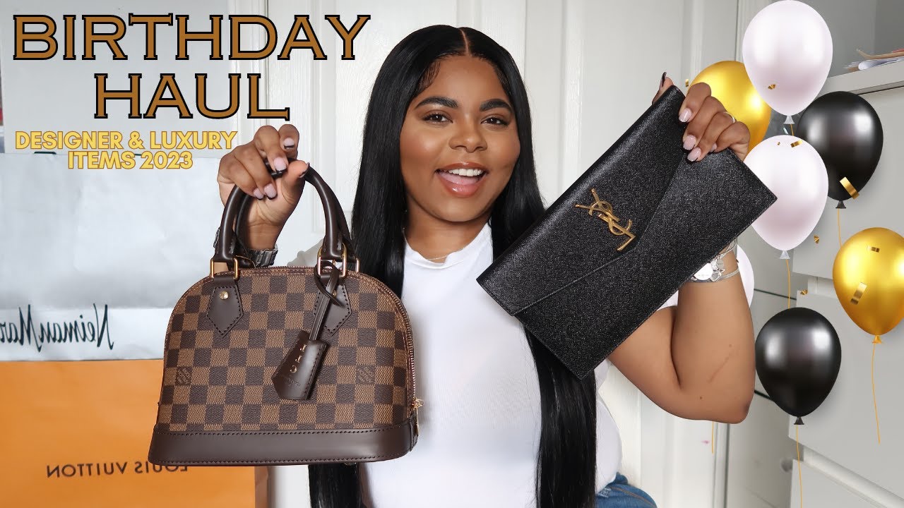 LUXURY | What I Got For My Birthday 2023 ft. LV, YSL, D&G etc.