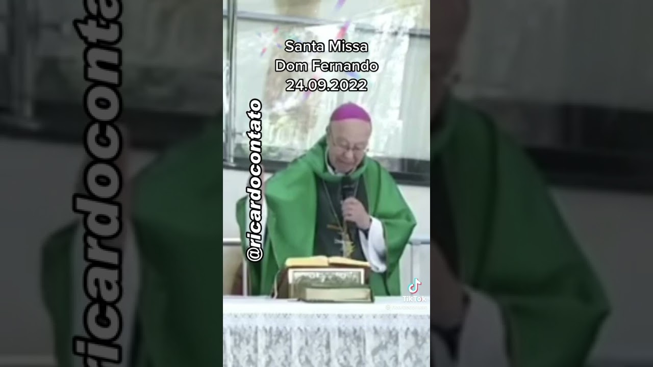 Dom Fernando Santa Missa #deus #jesus #fy #f&eacute; #today #foryou