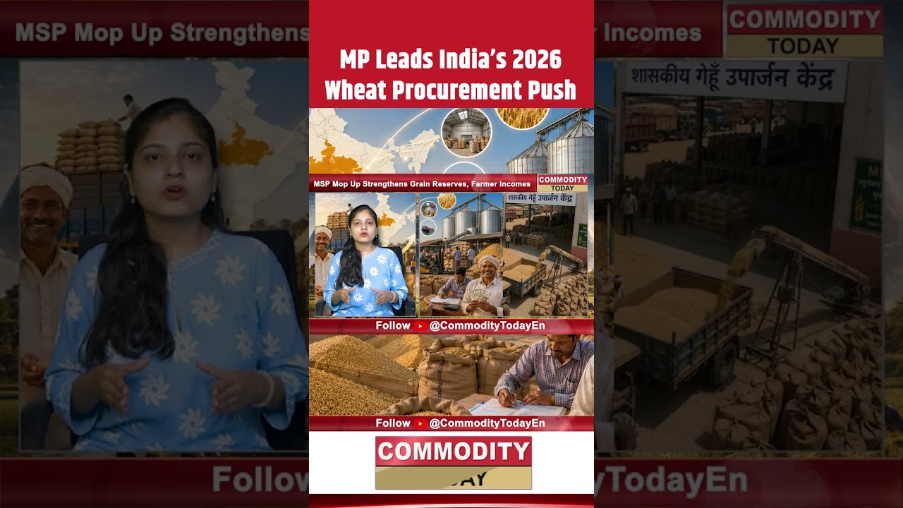MP Leads India&rsquo;s 2026 Wheat Procurement Push #mp #shorts