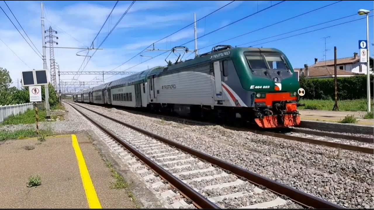 Pontecurone – Treni Merci e Passeggeri in transito (Episodio 3) parte 1