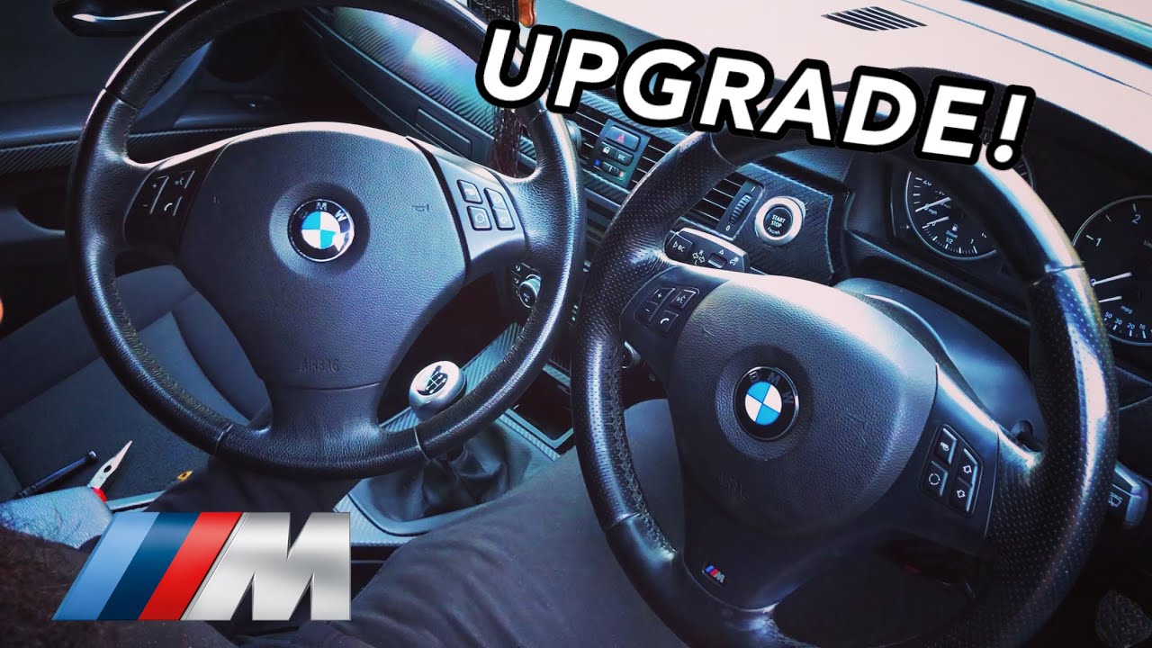 ОБНОВЛЕНИЕ РУЛЕВОГО КОЛЕСА BMW M SPORT (BMW 3 серии E90)