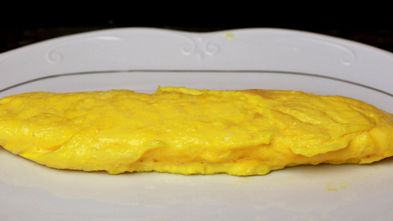 Tortilla francesa - Truco para que quede cremosa jugosa y perfecta