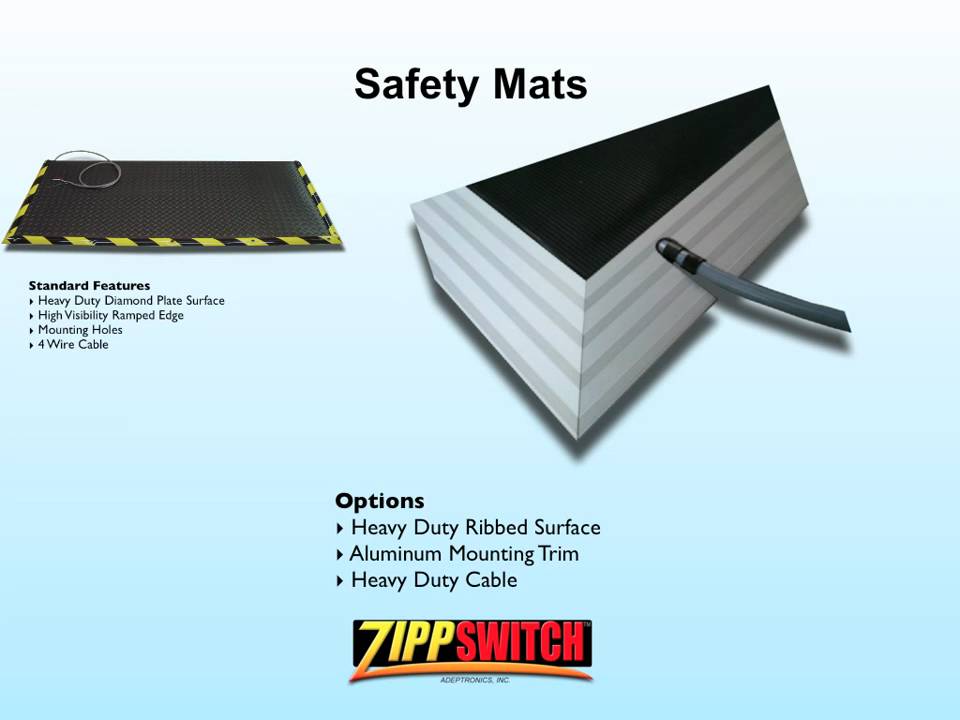 Safety Mats, Safety Mat, Pressure Mat, Switch Mat | Zippswitch.com