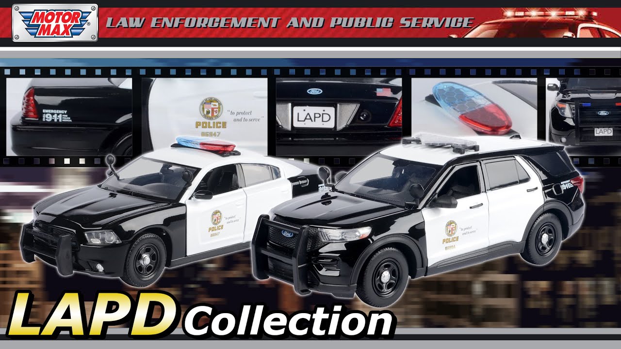 Law Enforcement and Public Service - LAPD Collection Showcase| MOTORMAX