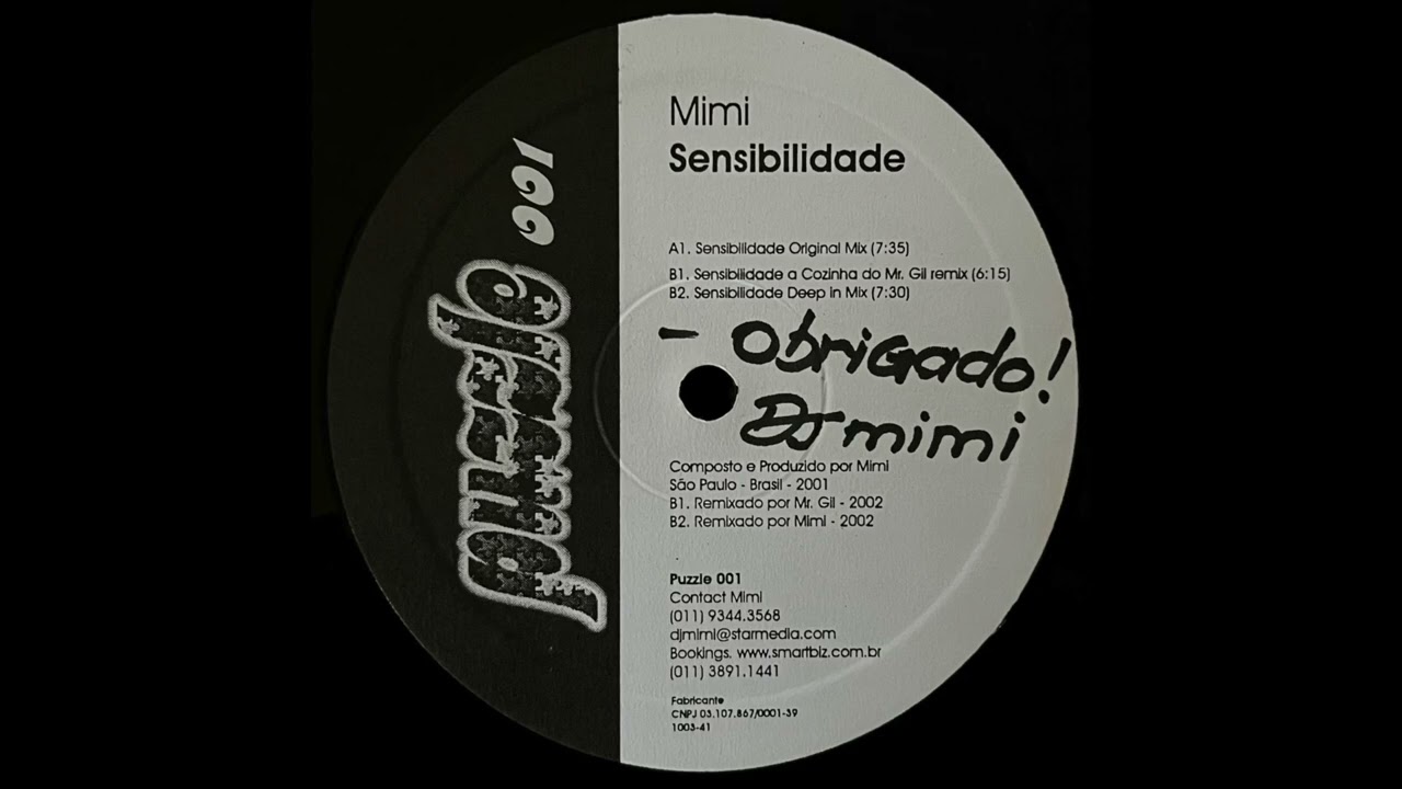 Sensibilidade (A Cozinha Do Mr. Gil Remix) / Mimi / Puzzle 001 [2002]