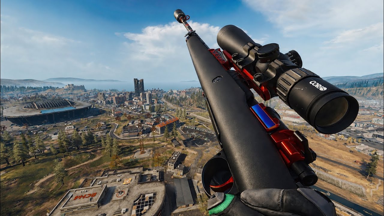 Clutch Shots with KAR98 Sniper in COD Warzone