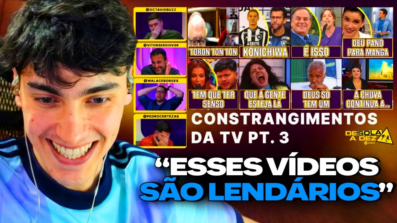 CHORUME REAGE: QUAL É O MOMENTO MAIS CONSTRANGEDOR DA TV BRASILEIRA? ( PT.3 ) ( DE SOLA A DEZ ) 
