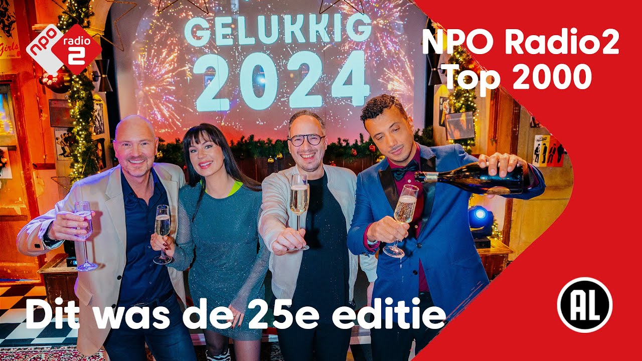 Dit was de 25ste editie van de NPO Radio 2 Top 2000 | NPO Radio 2