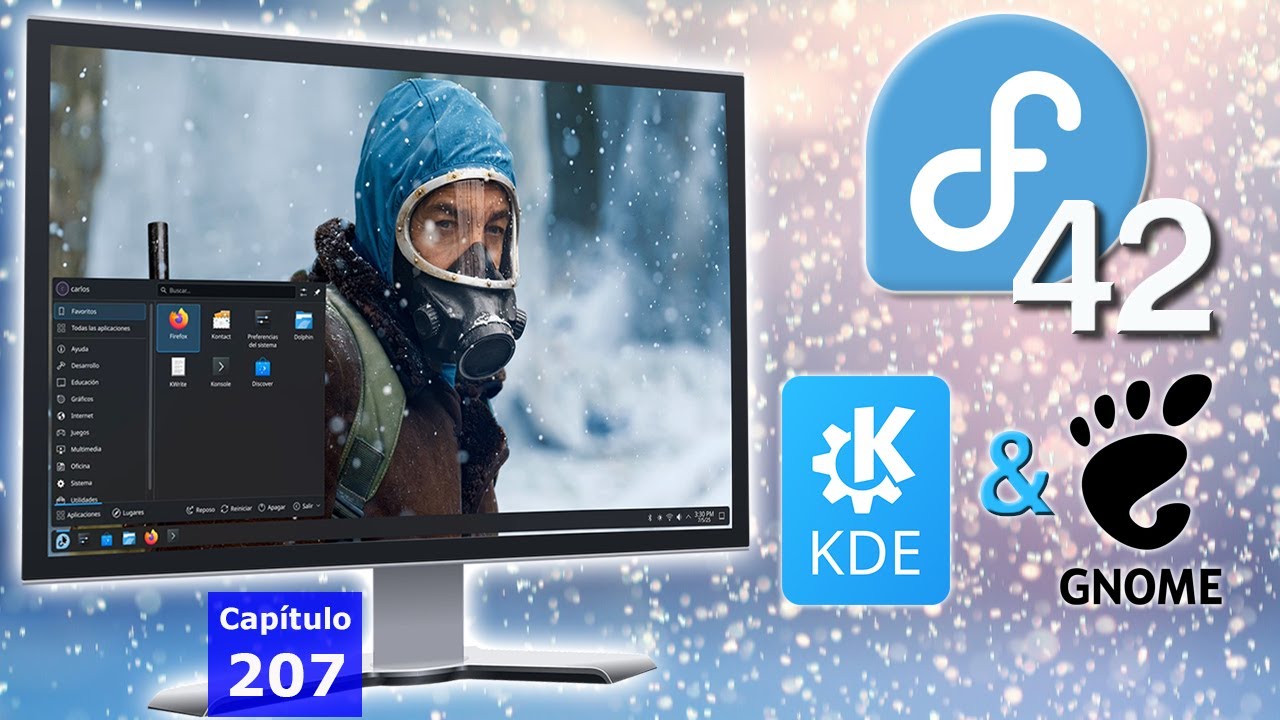 Fedora 42 GNOME y KDE Plasma lado a lado ¿Cuál Elegir?