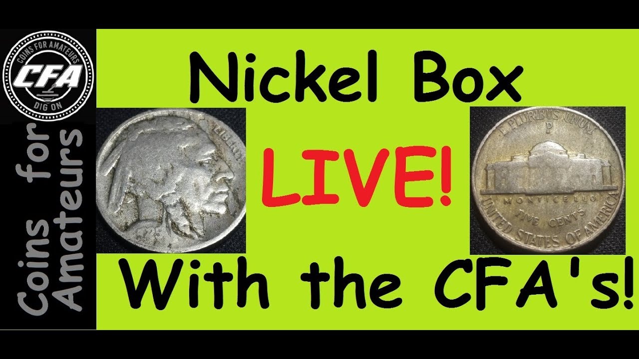 LIVE Coin Roll Hunting & Giveaway! Nickels! Search for Silver, Buffalo, Low Mintage