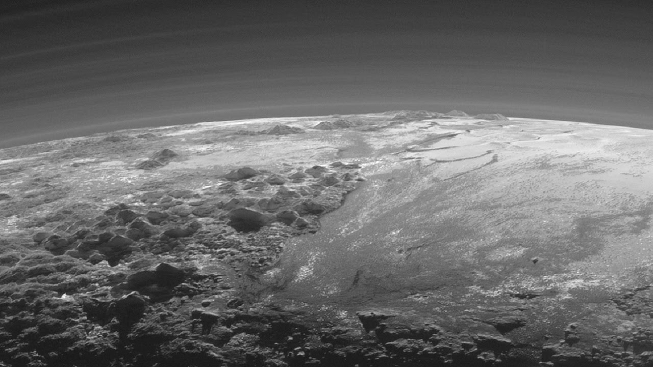 Pluto's mysterious, floating hills