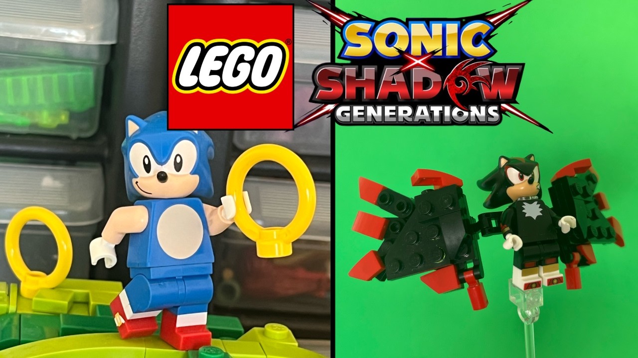 Я построил НОВУЮ игру LEGO Sonic! (SONIC X SHADOW GENERATIONS)
