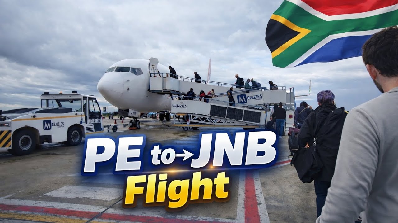 FlySafair 737 - 800 | Port Elizabeth - Johannesburg 