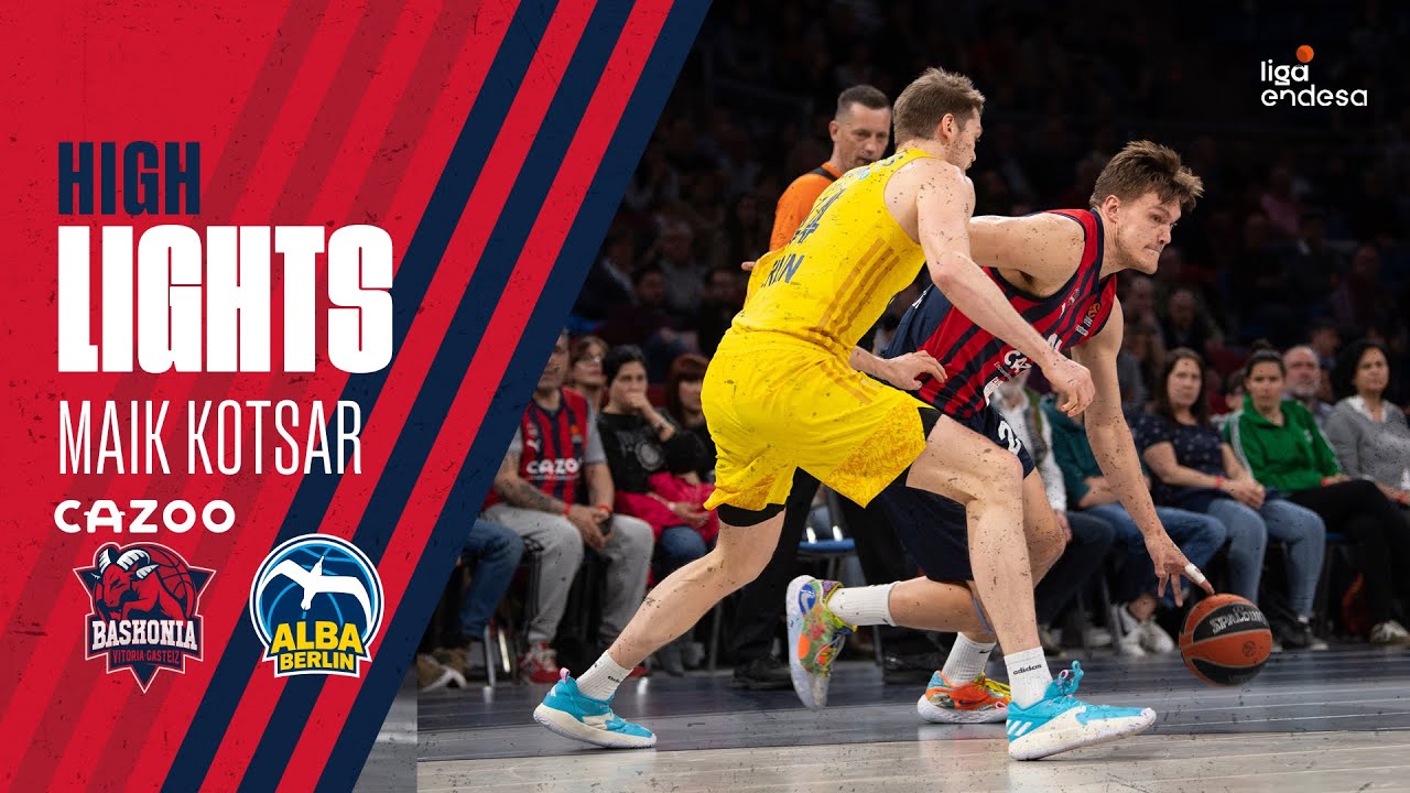 🏀 HIGHLIGHTS Maik Kotsar. 23PT, 10RT, 40PIR