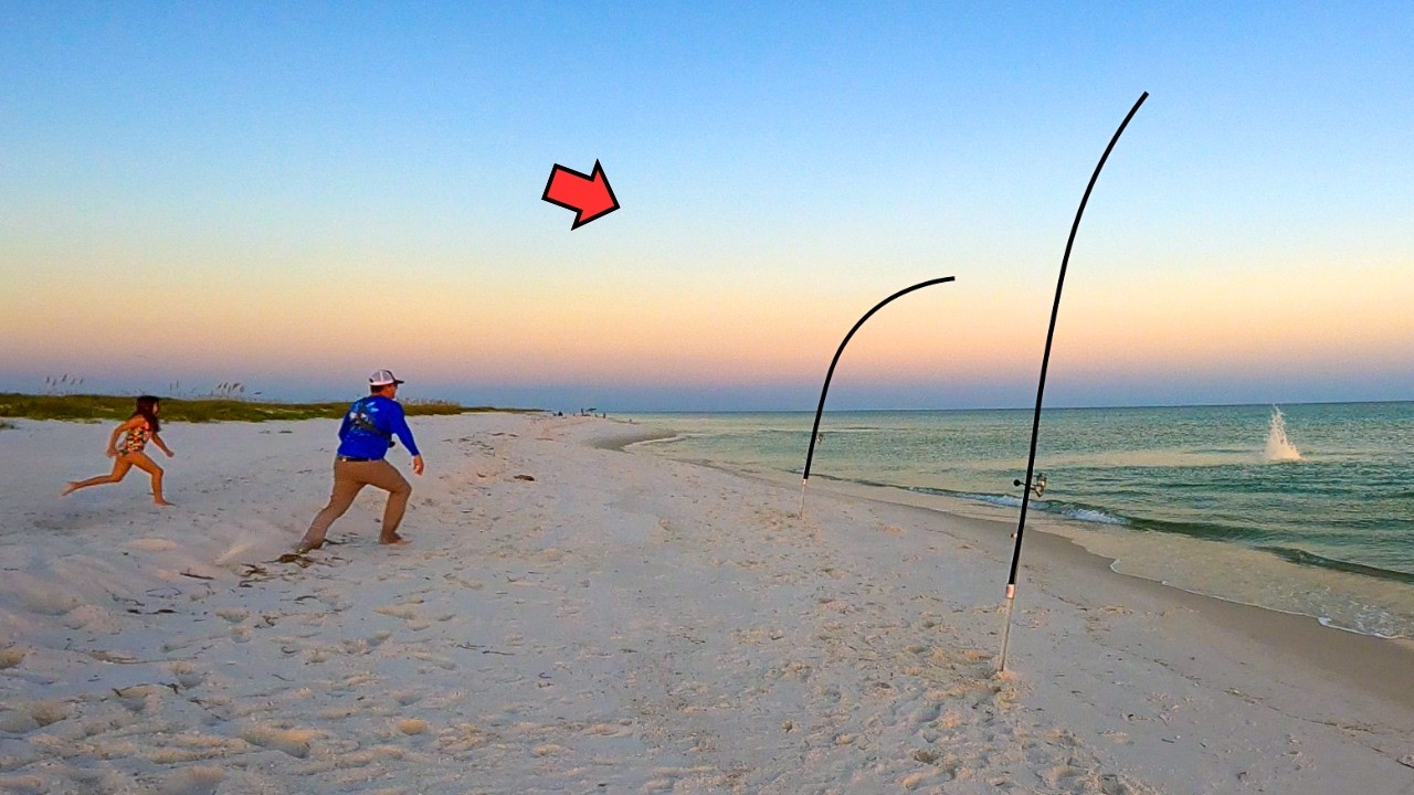When The Surf Fishing Bite TURNS ON!