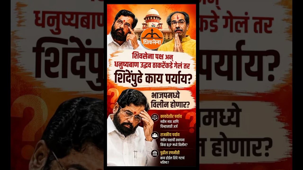 🔥🔥#eknathshinde #uddhavthackeray #shivsena #politics #viral