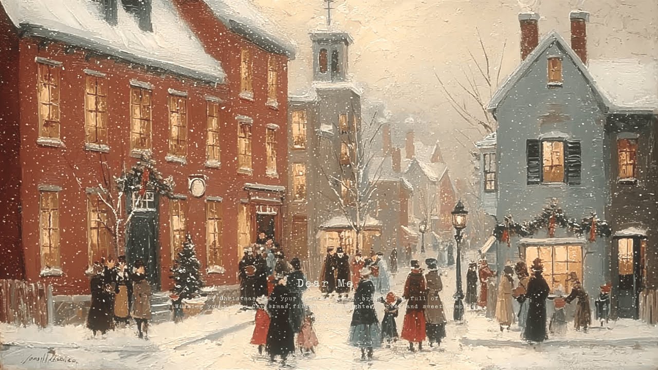 An 1890s Victorian Orchestral Dream | The Quiet Waltz of Christmas Eve