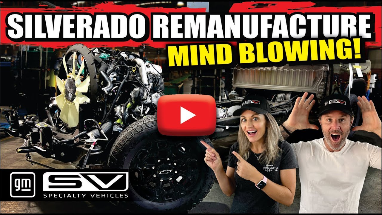 TOP SECRET!! HOW GMSV REMANUFACTURE THE CHEVY SILVERADO FOR AUSTRALIA! MIND BLOWING FACTORY TOUR!