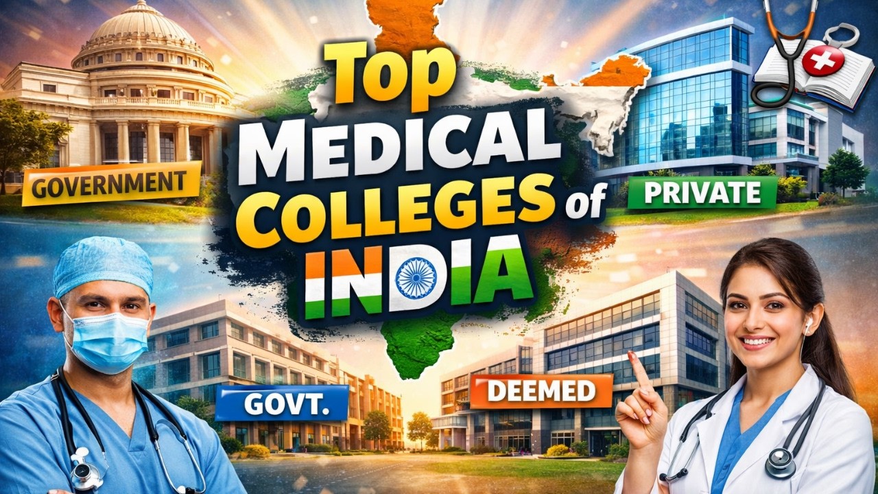 Best MBBS Colleges in India: Government, Private & Deemed RANKING 2026