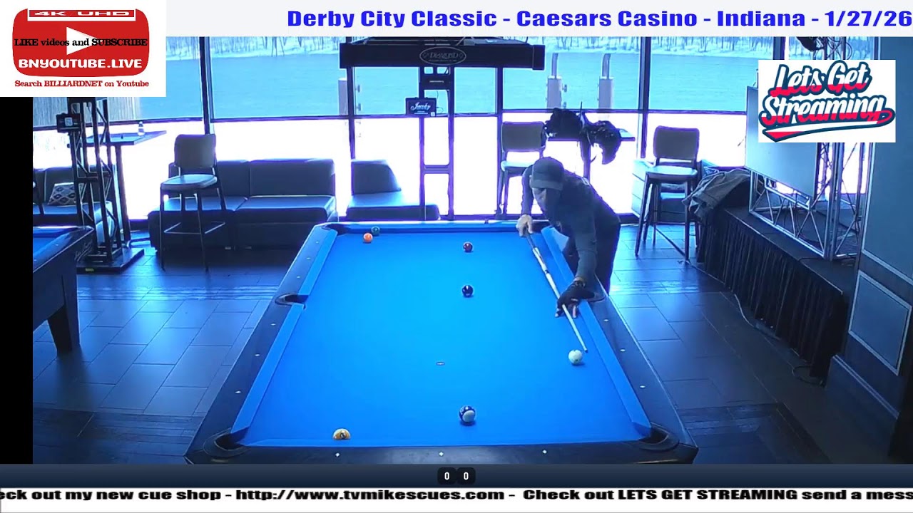 Derby City Classic 2026 - One Pocket - Shane Winters V Billy Thorpe - 1/27/26