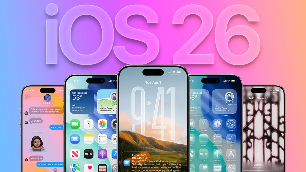 El NUEVO iOS 26!, todas las novedades.