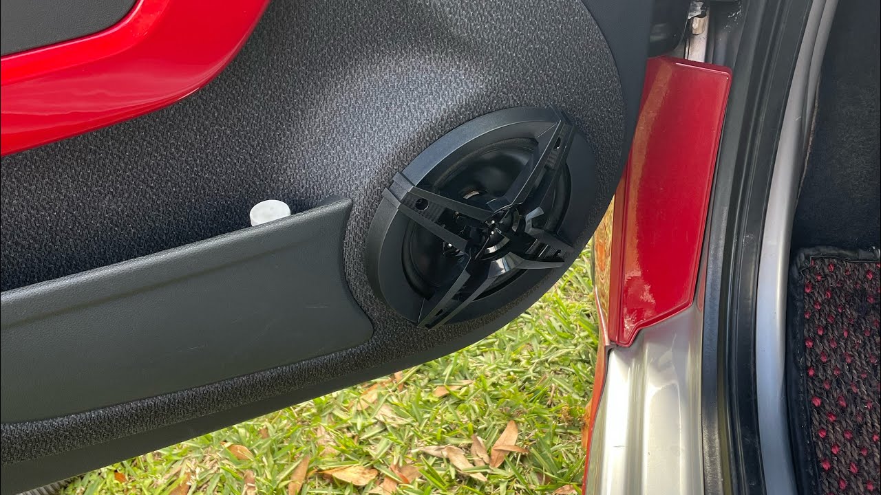 SMART CAR SPEAKER INSTALL