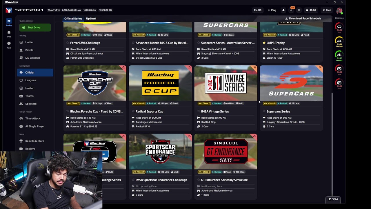 Some random racing - iRacing LIVE