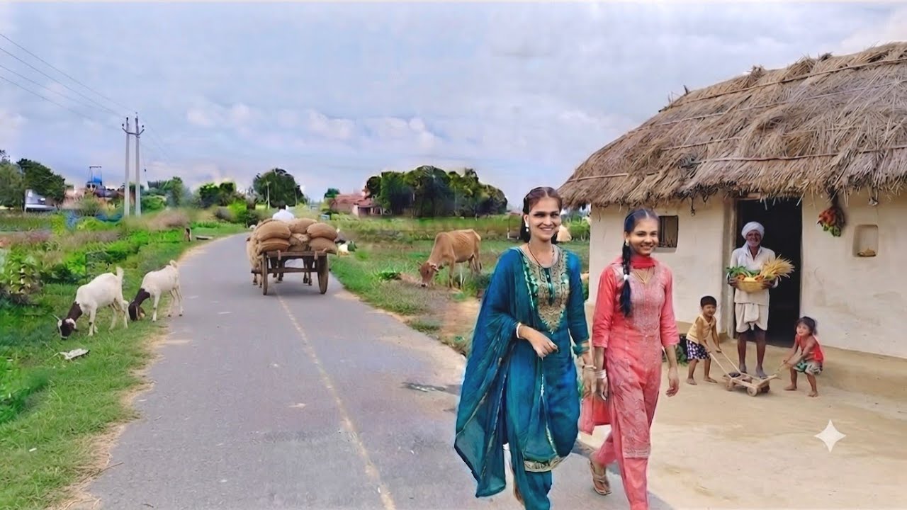 Why I Love My Indian Village: A Live Walkthrough | Unfiltered Village Life