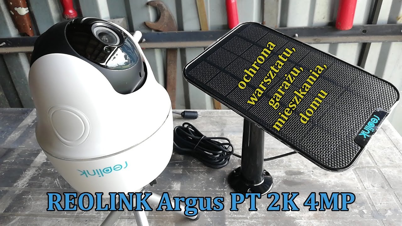 REOLINK Argus PT 2K 4MP, do ogrodu, warsztatu, garażu, mieszkania, domu