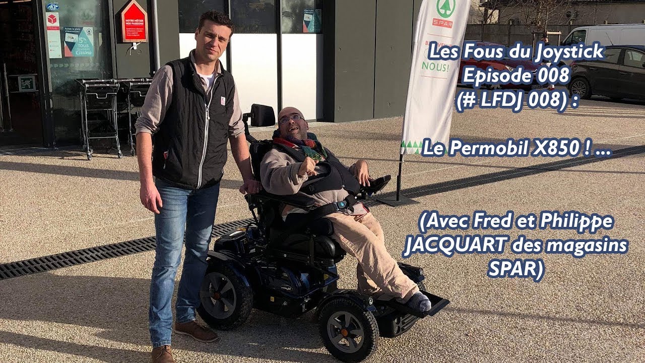 #LesFousduJoystick #LFDJ 008 : Test du #Permobil #X850/Fauteuil tout-terrain