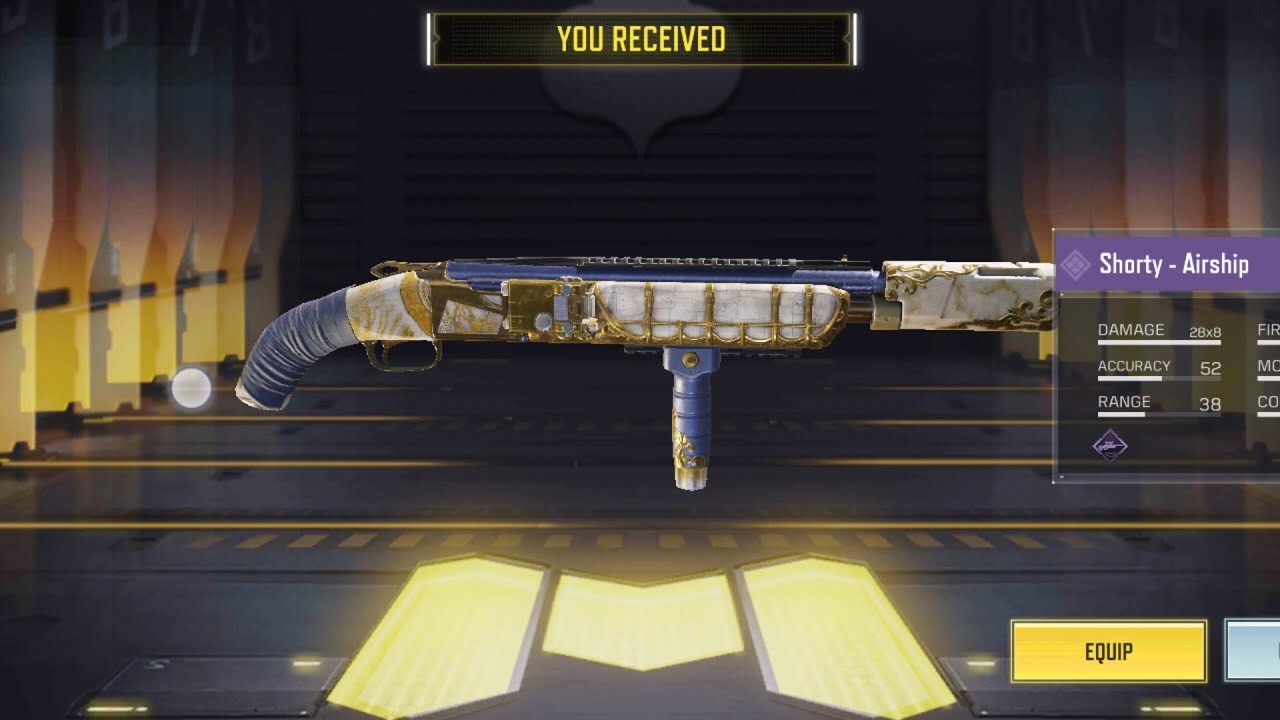 Shorty - Airship ....Low Spend Large Reward offer Codm