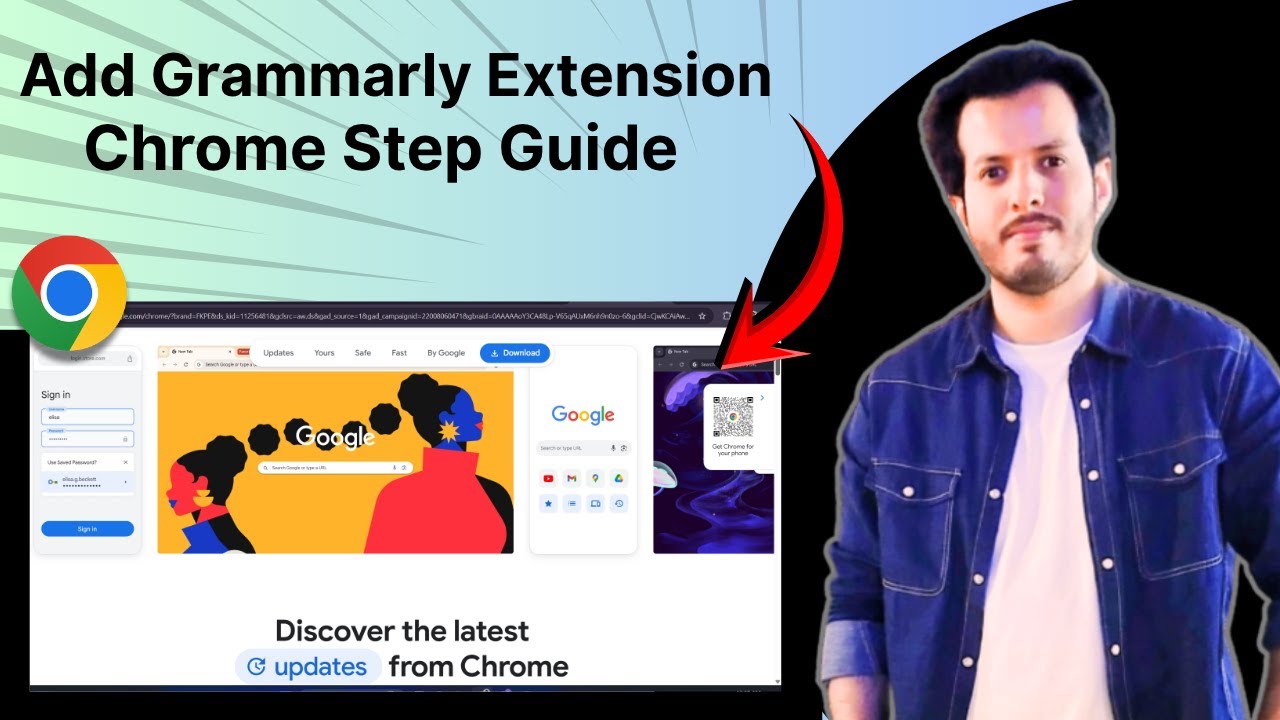 Как добавить расширение Grammarly в браузер Google Chrome [шаг за шагом]