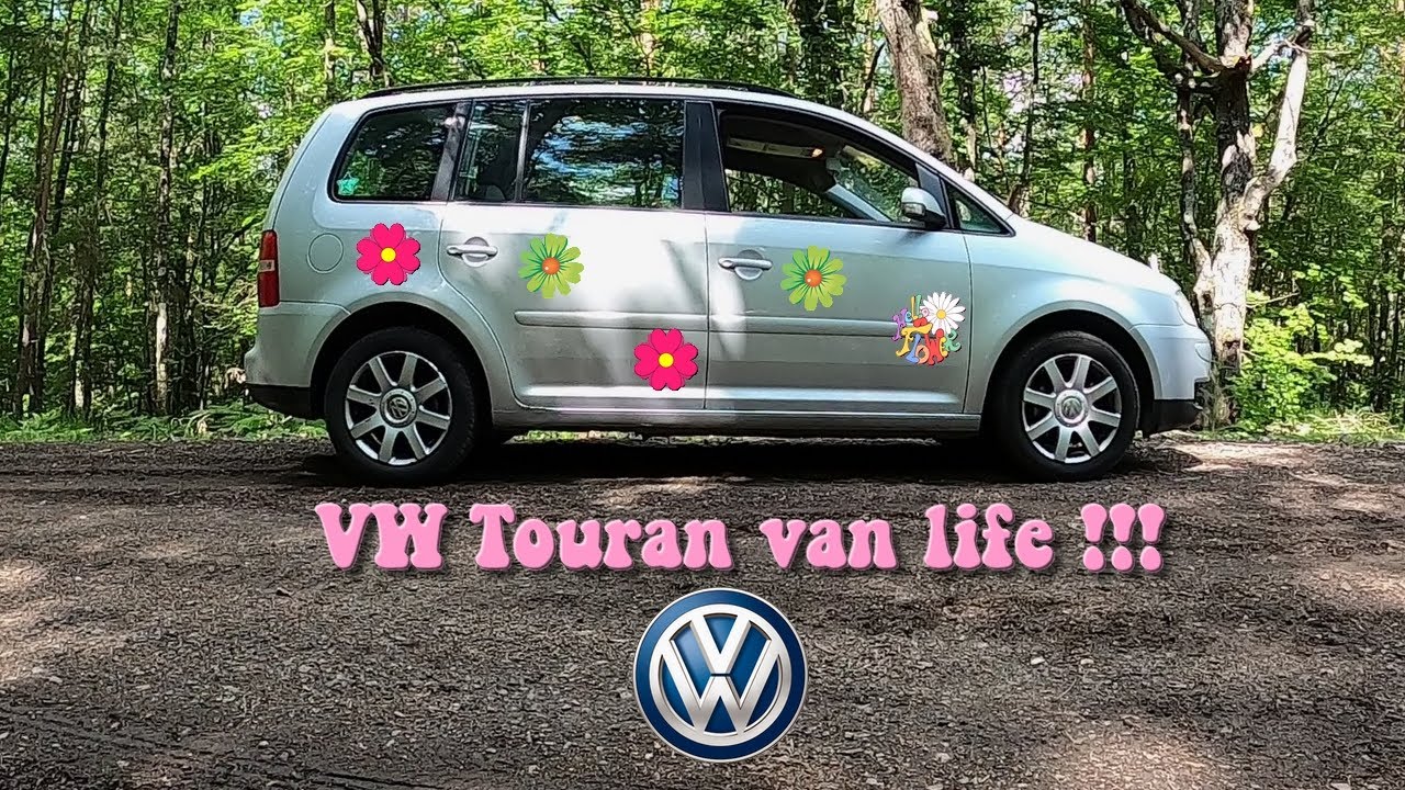 J'aménage mon VW Touran pour 60 € !!!