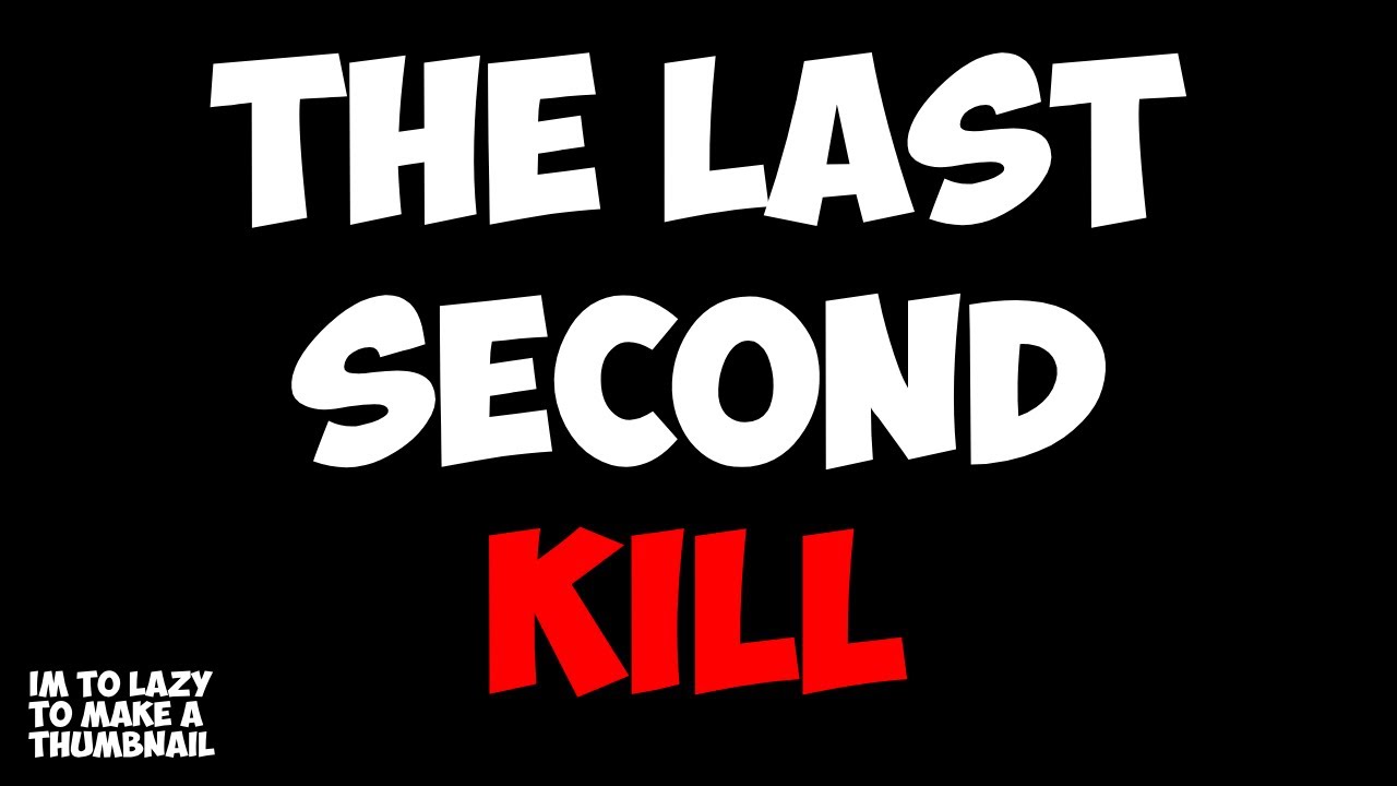 The Last Second Kill... (Roblox Arsenal)