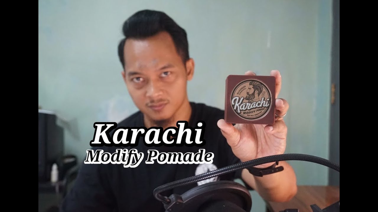Karachi Modify Pomade Heavy Hold Medium Shine Review