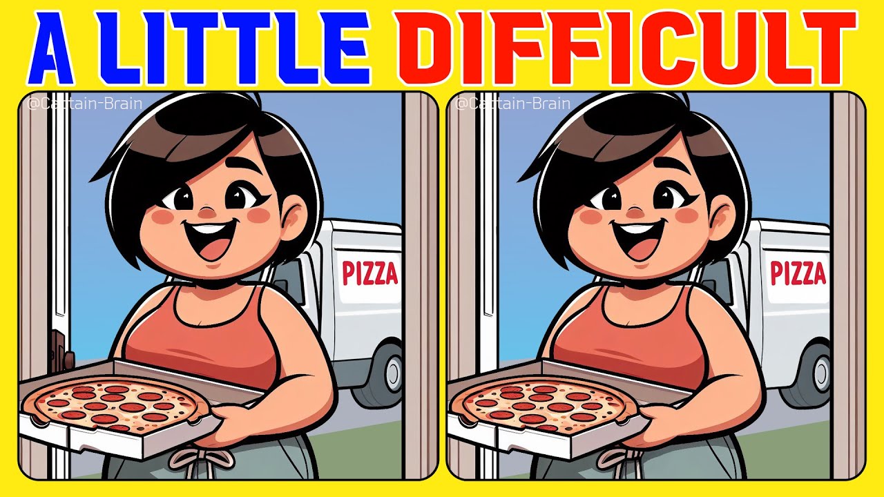 🧠🧩Spot the 3 Differences | Can You Find Them All? 《A Little Difficult》
