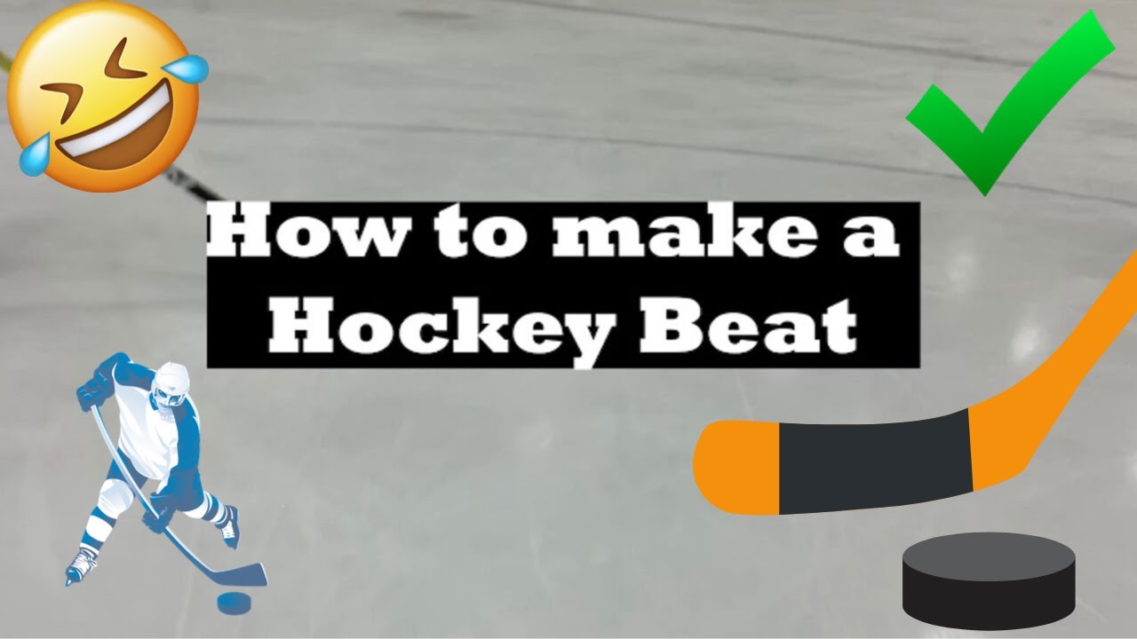 I made a *BEAT* with ONLY *HOCKEY* Samples