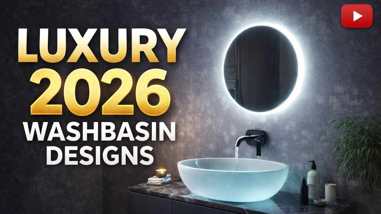 Elegant & Space-Saving Washbasin Designs|Modern Bathroom Inspiration|Stunning Modern Washbasins