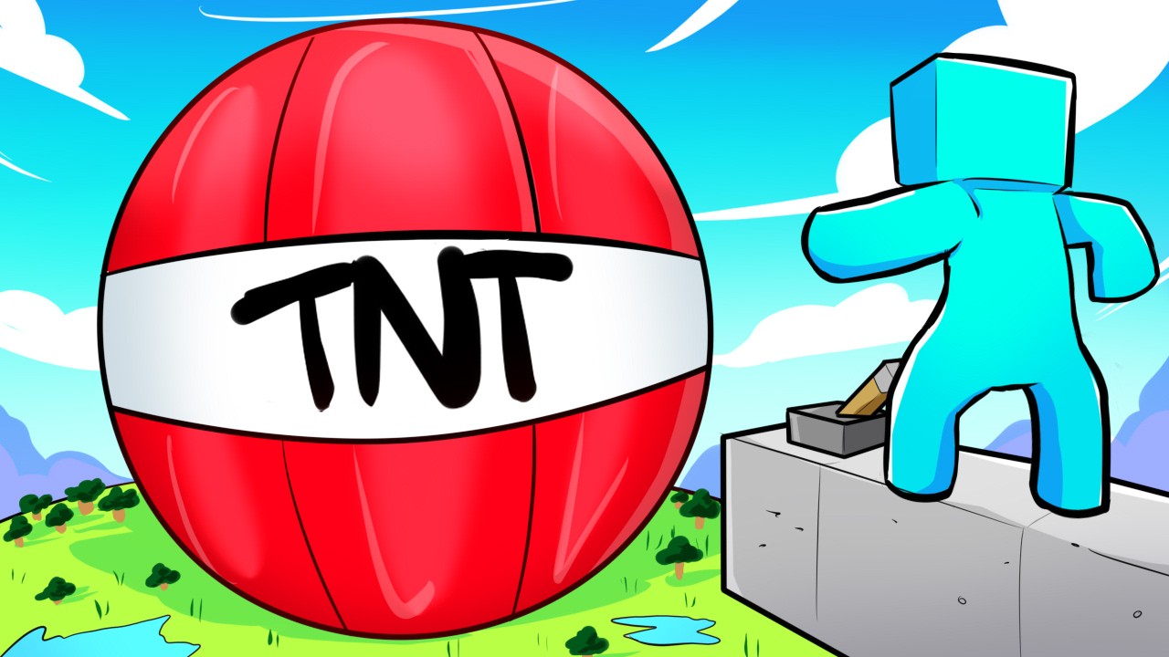 Exploté 1.000.000.000.000.000 de TNTs en MINECRAFT!!!