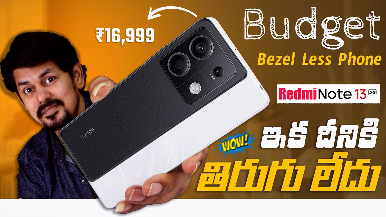 Experience the Power: Redmi Note 13 5G Unboxing and impressions || in Telugu