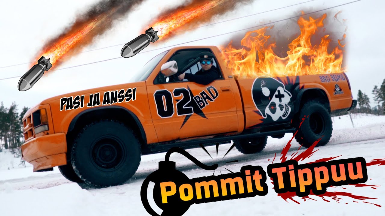 Pasi ja Anssi - Pommit Tippuu! (Pommijätkien tunnari 2021)