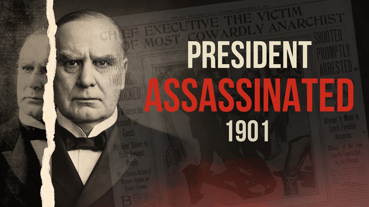 1901: President McKinley Assassinated | Restored & Retold