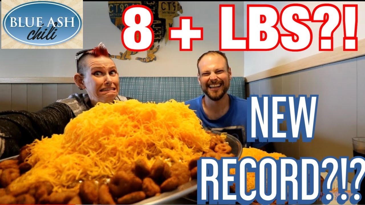 BLUE ASH CHILI | NEW RECORD?? | 8 + LBS OF GLORY | FT DAN KENNEDY | MOM VS FOOD