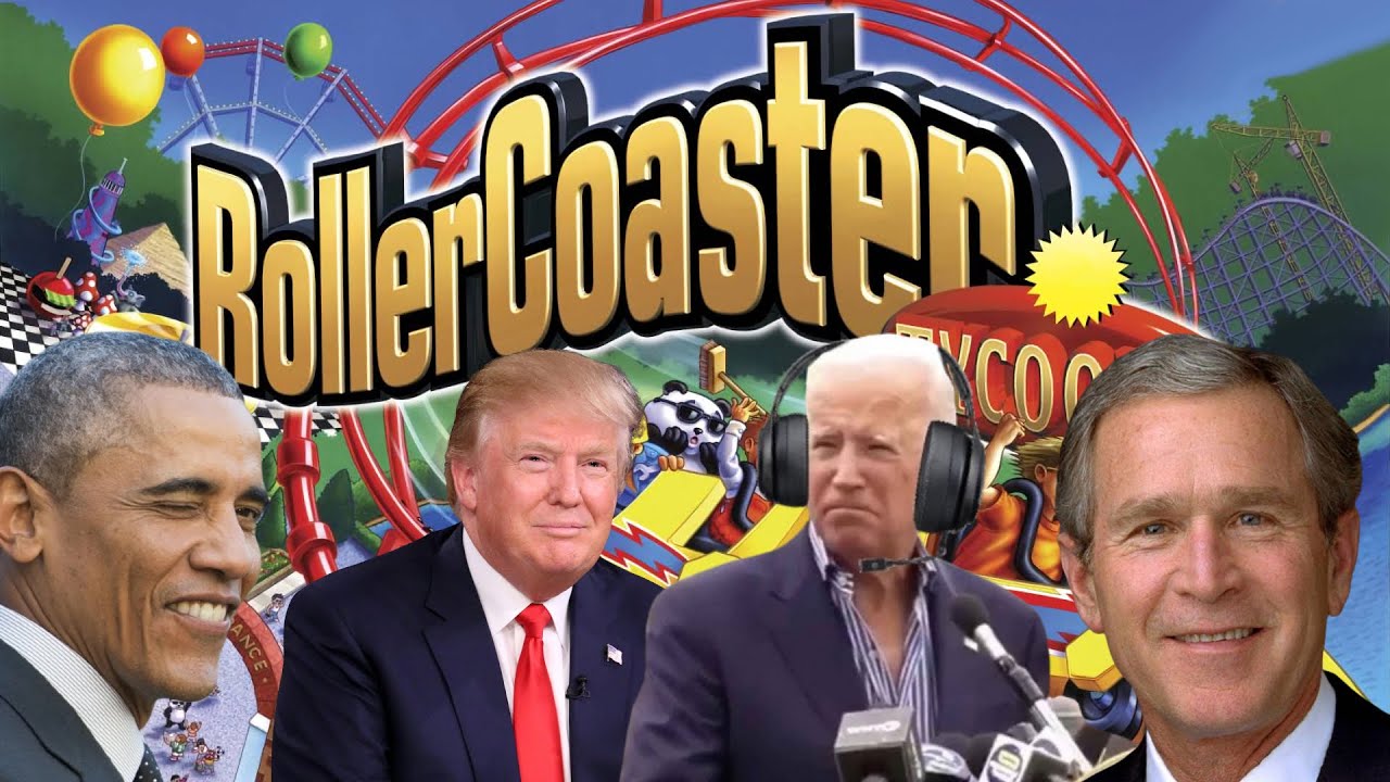 The Presidents Play Rollercoaster Tycoon