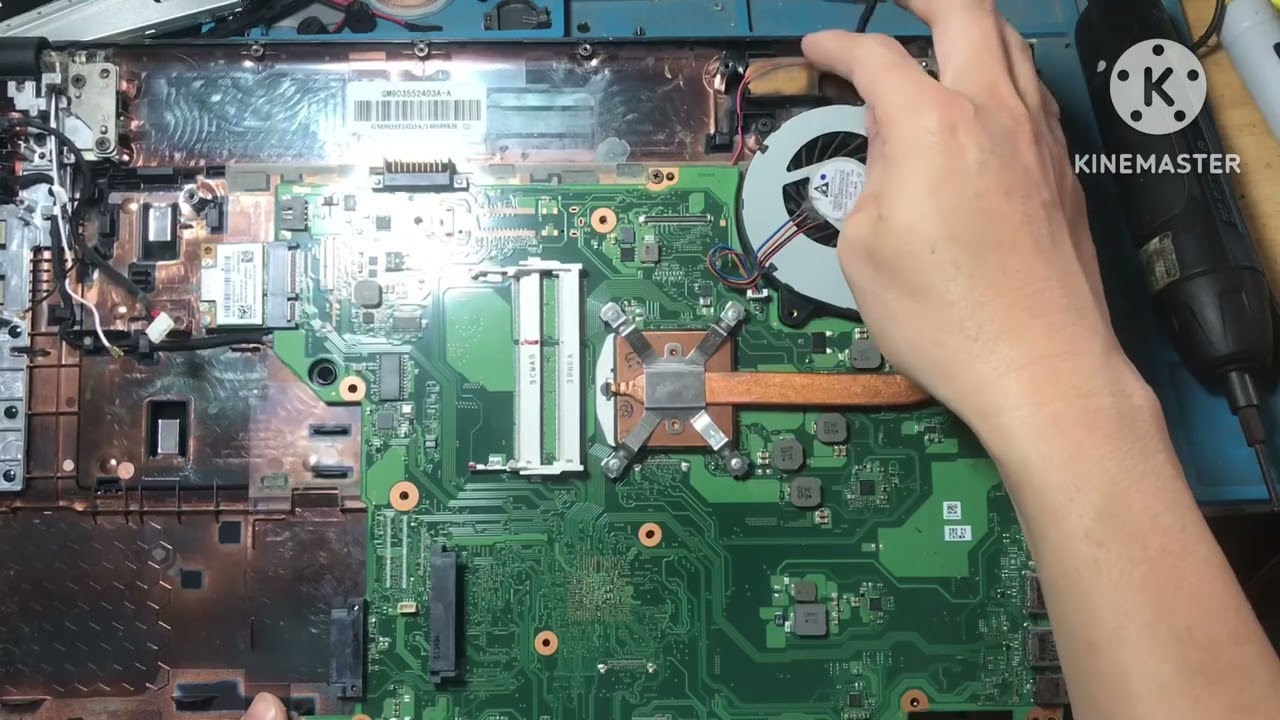 Hướng dẫn tháo lắp laptop Toshiba Dynabook Satellite B553/J
