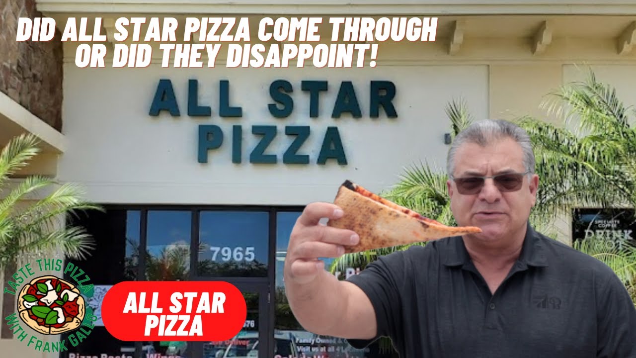 PIZZA REVIEWS DID All Star Pizza COME THROUGH OR DID THEY DISAPPOINT!