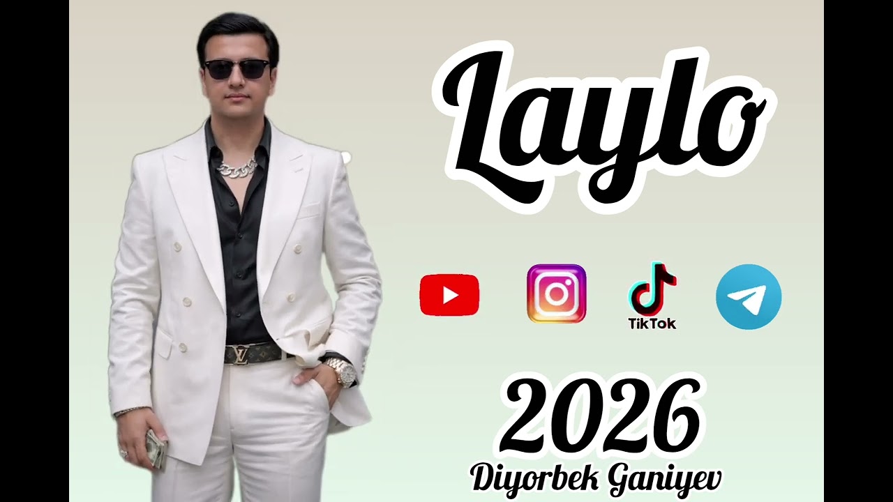 LAYLO - Diyorbek Ganiyev (audio 2026 )#premyera #rek #cover #song #trend @TOPMediaUZ 